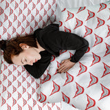 Set di biancheria da letto con coperta terapeutica bianca Joker