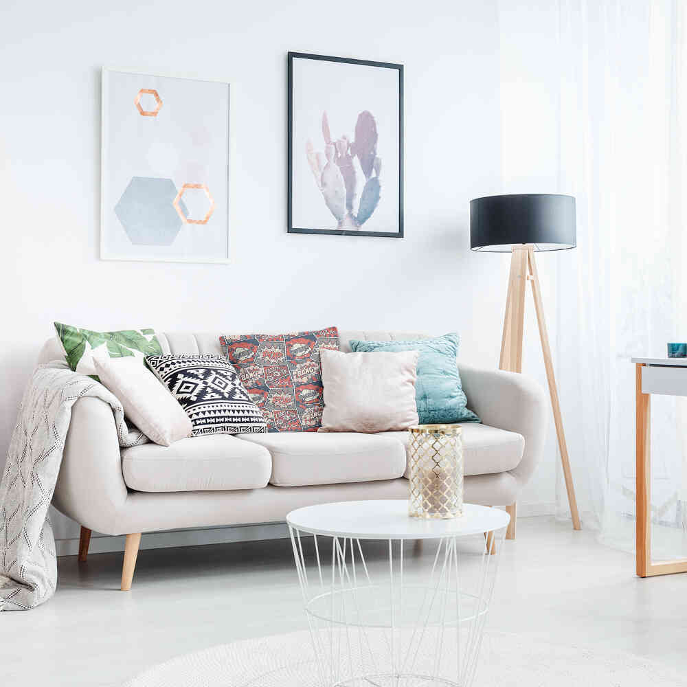 Health Pillow Red with Comic