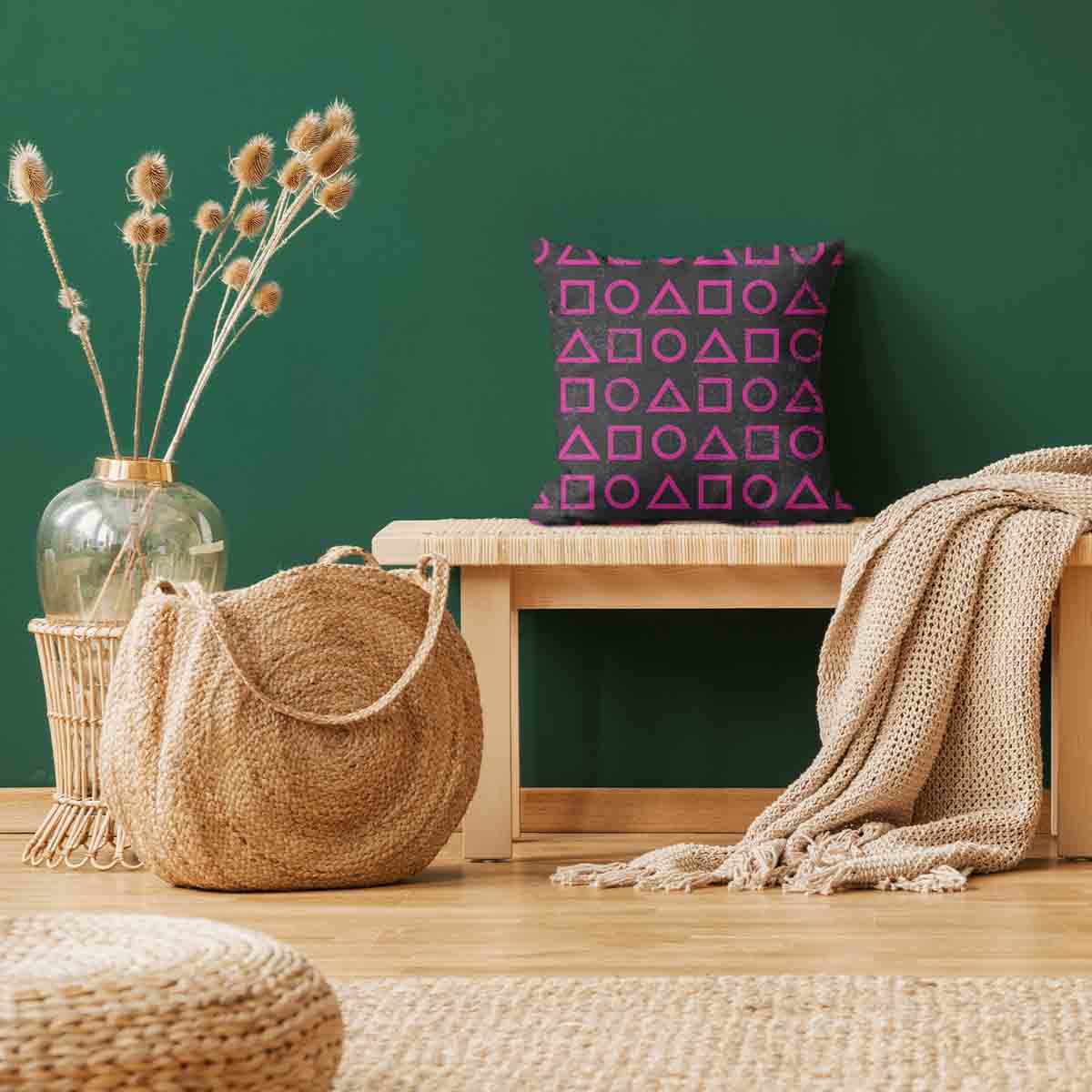 Gezondheidskussen Roze Dalgona Vormen