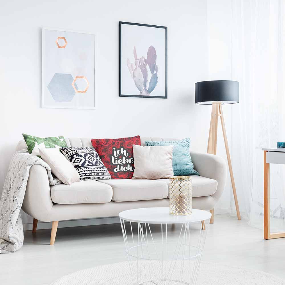 Gezondheidskussen Rozen "Ik hou van jou"