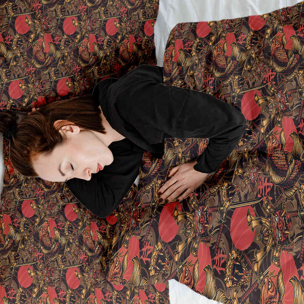 Therapy blankets bedding set Chinese martial arts