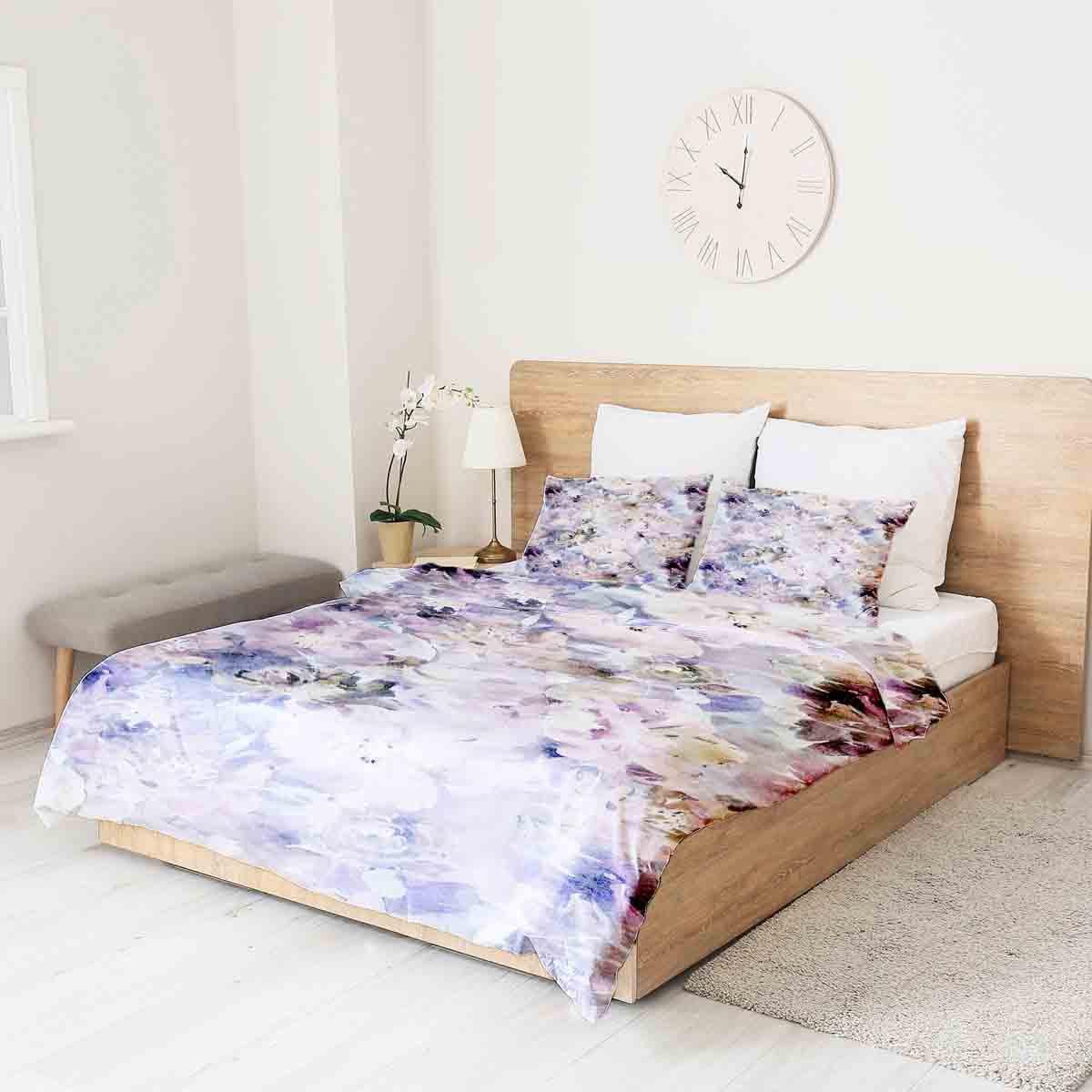 Couverture thérapeutique originale - Housse en coton Mer de fleurs