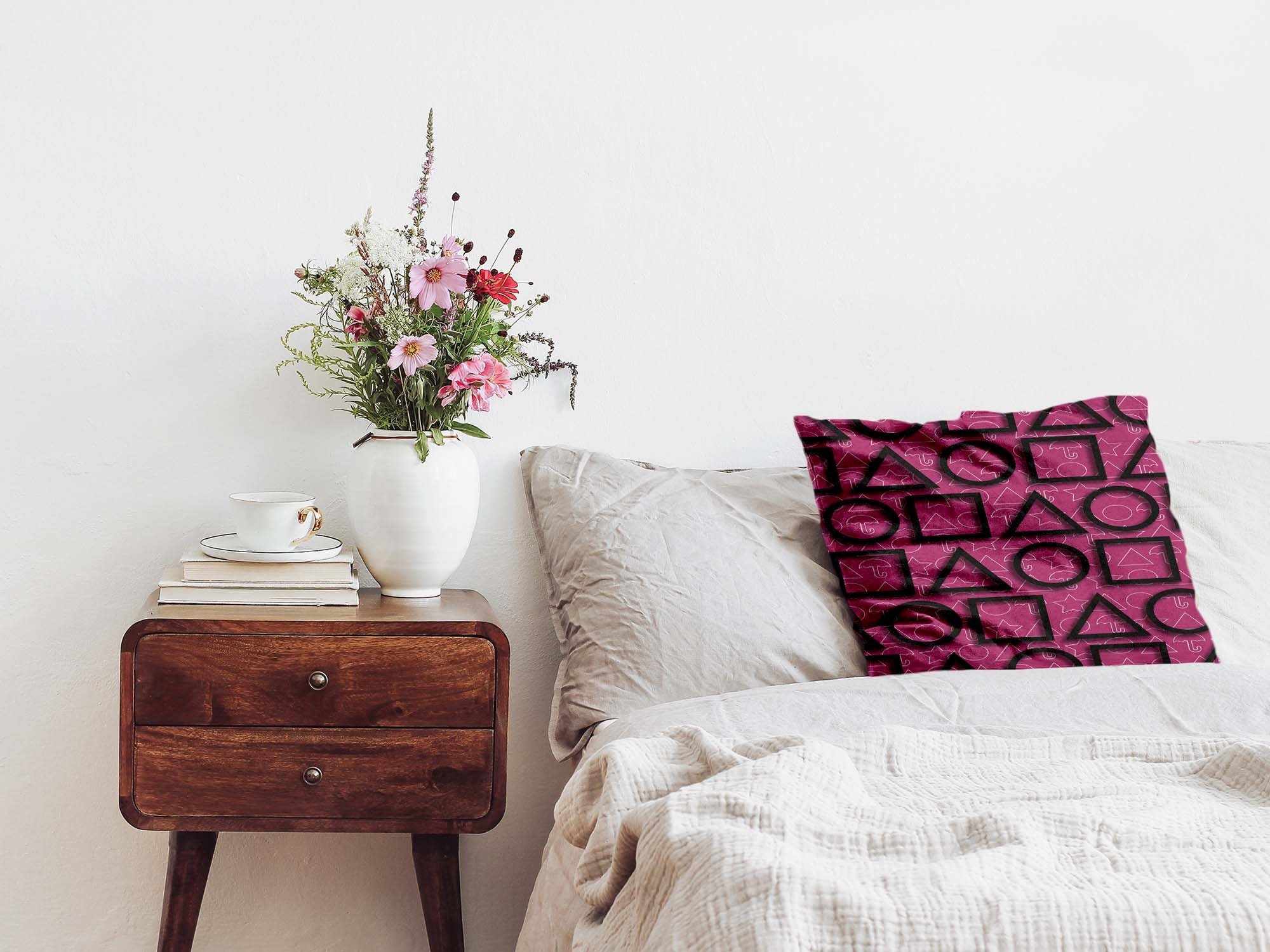 Gezondheidskussen Pink Squid