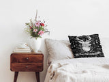 Health pillow black Merry Christmas