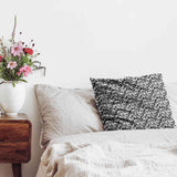 Health pillow lettering in black Joker