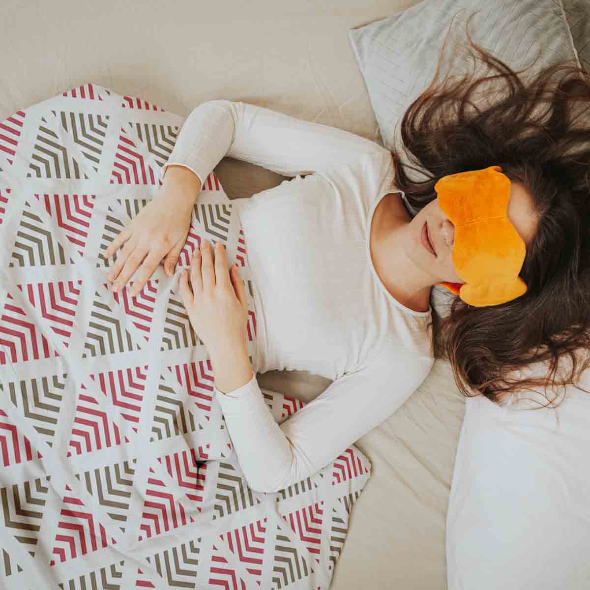 Therapy blankets bedding set Christmas triangles