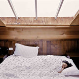 Original therapy blanket - cotton cover white matchstick