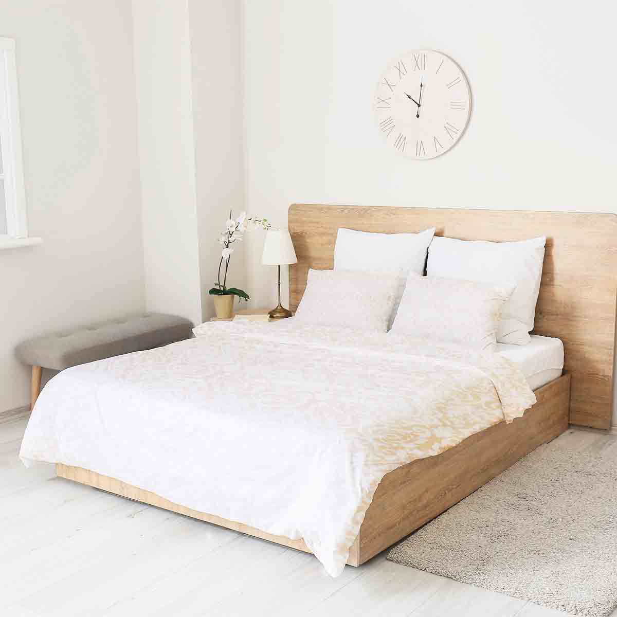 Set biancheria da letto coperta terapeutica Boho arancione