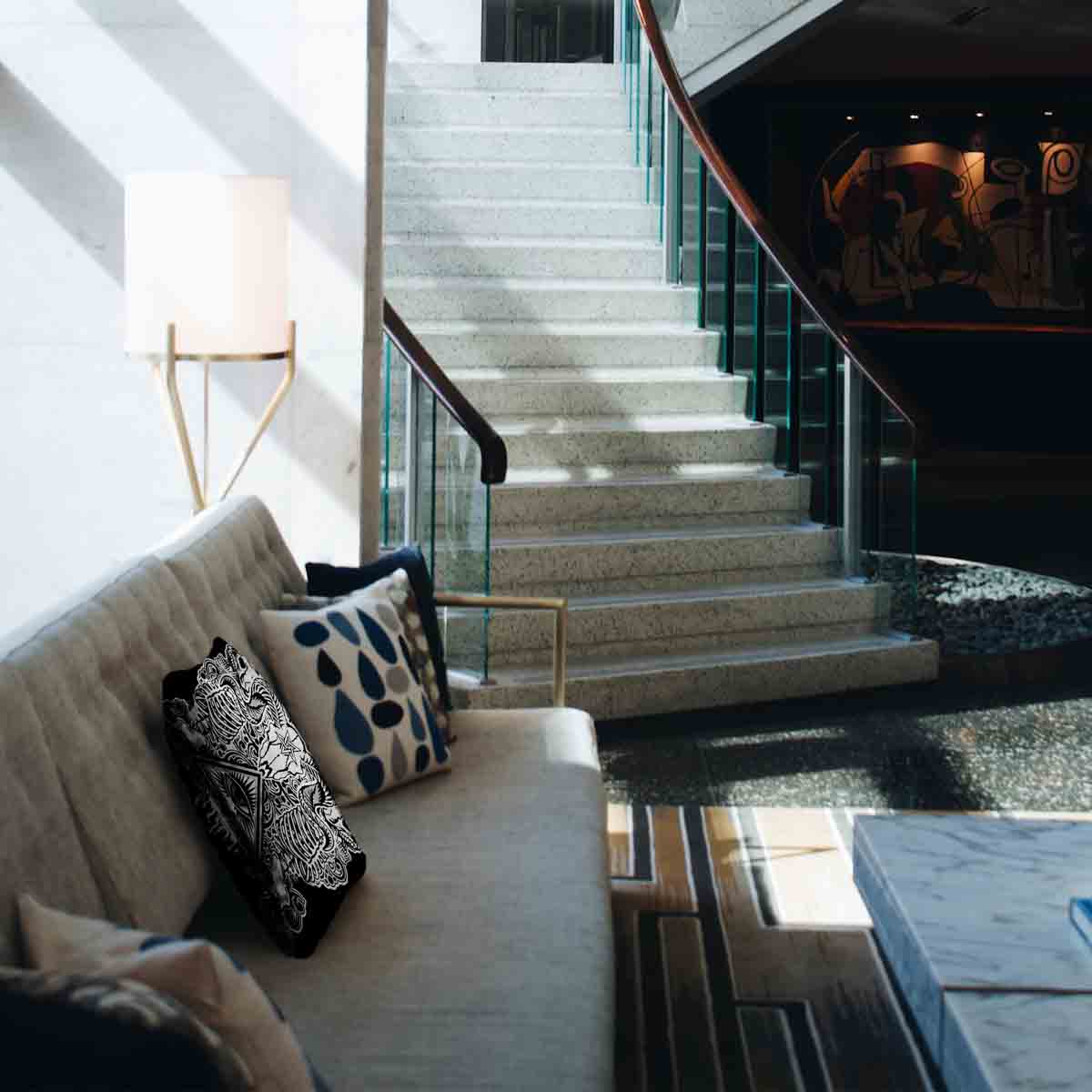 Gezondheidskussen Zwart Oog 2