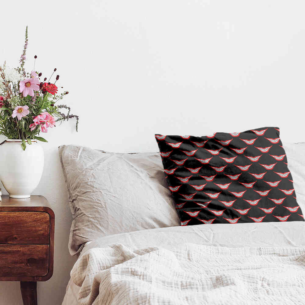 Almohada de salud Boca sonriente