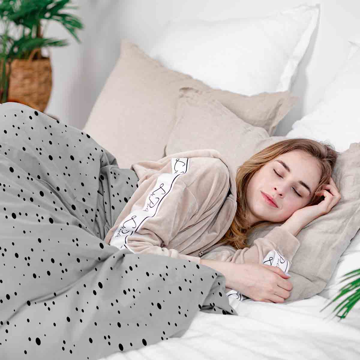 Therapy blankets bedding set Dalmatian spots