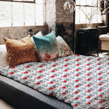 Coperta terapeutica originale - Rivestimento in cotone bianco Love U