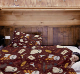 Originele therapiedeken - Zauberei Hedwig verzwaringsdeken met katoenen hoes voor kinderen & volwassenen