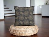 Health pillow, black, Christmas star
