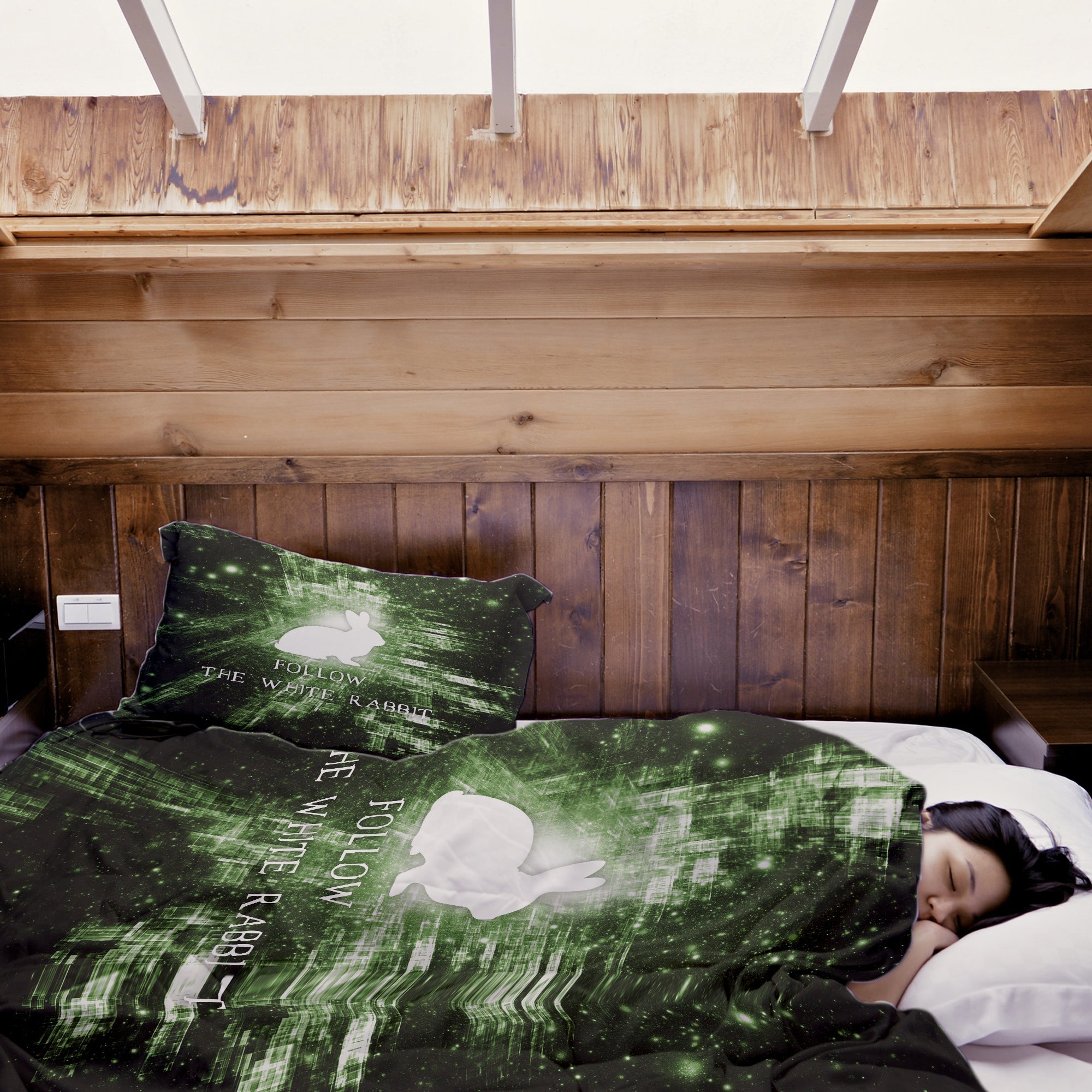 Therapy blankets bedding set Follow The Rabbit