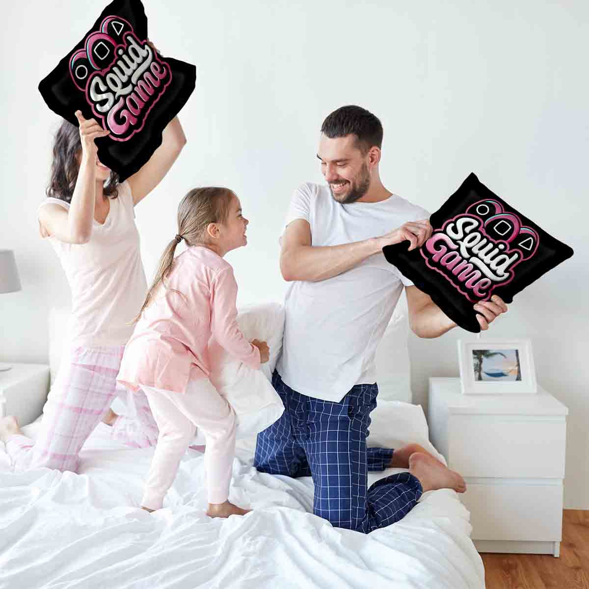 Gezondheidskussen Zwart Squid