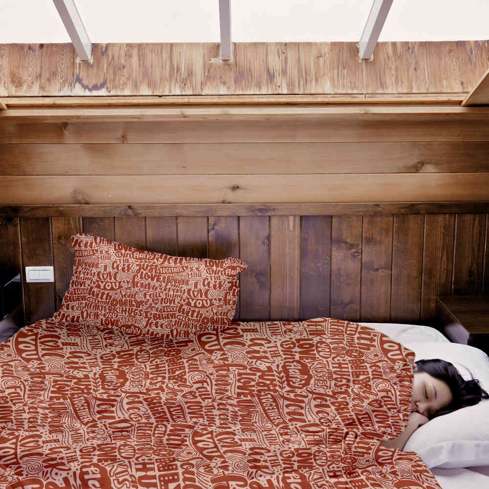 Set de ropa de cama con manta terapéutica Be Mine