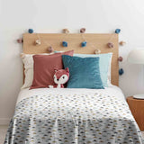 Original therapy blanket - cotton cover with small triangles