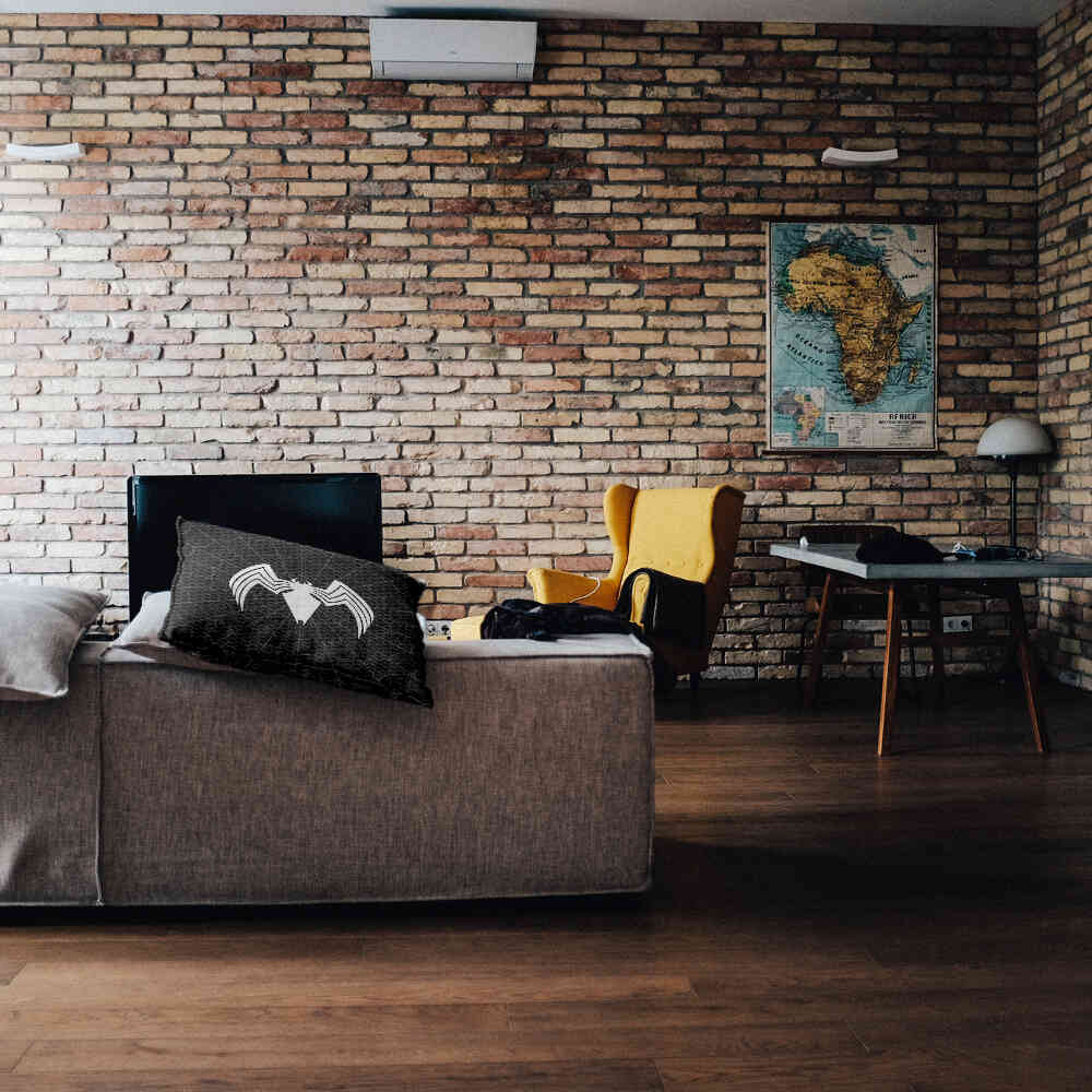 Almohada de salud negra con araña