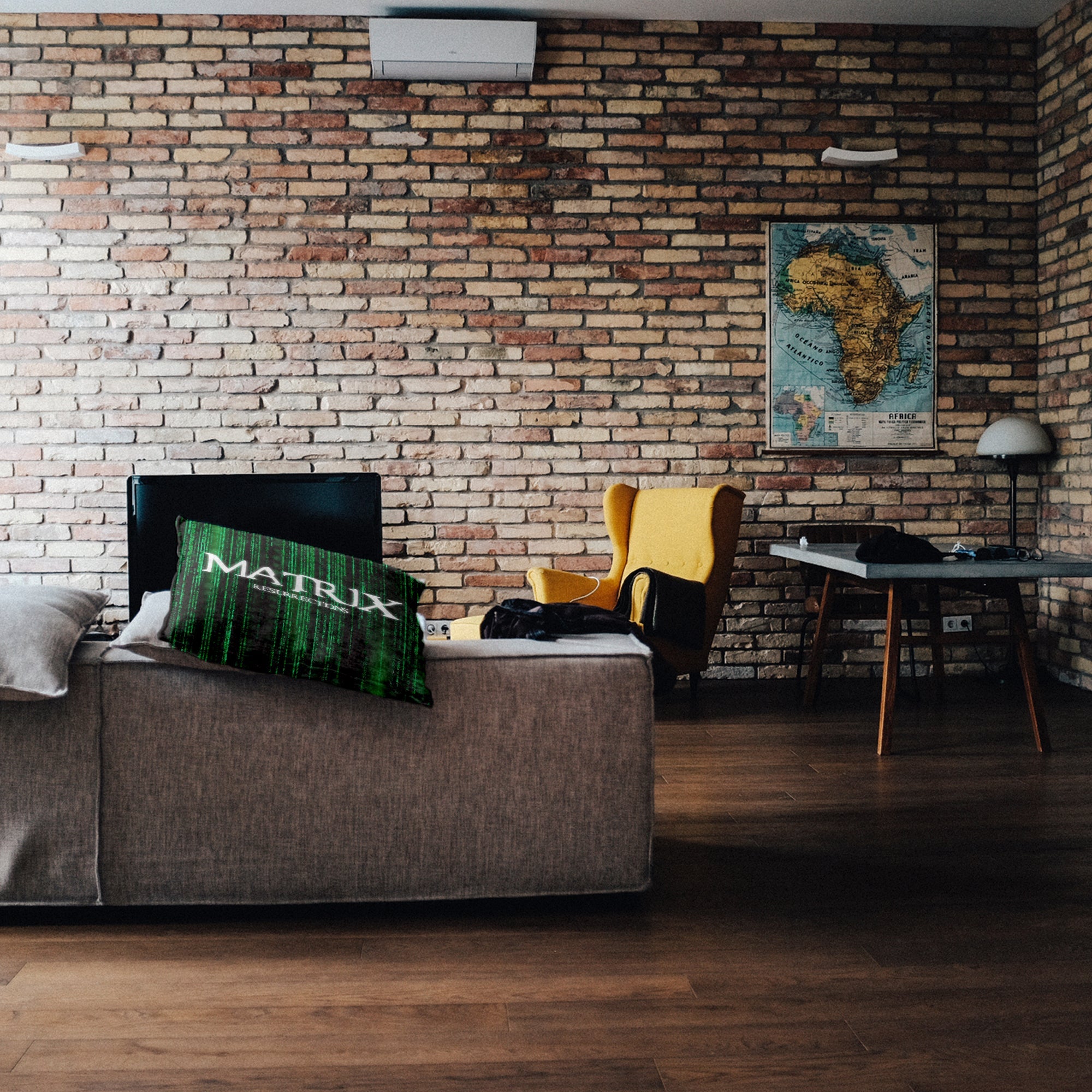 Cuscino salute Matrix in verde