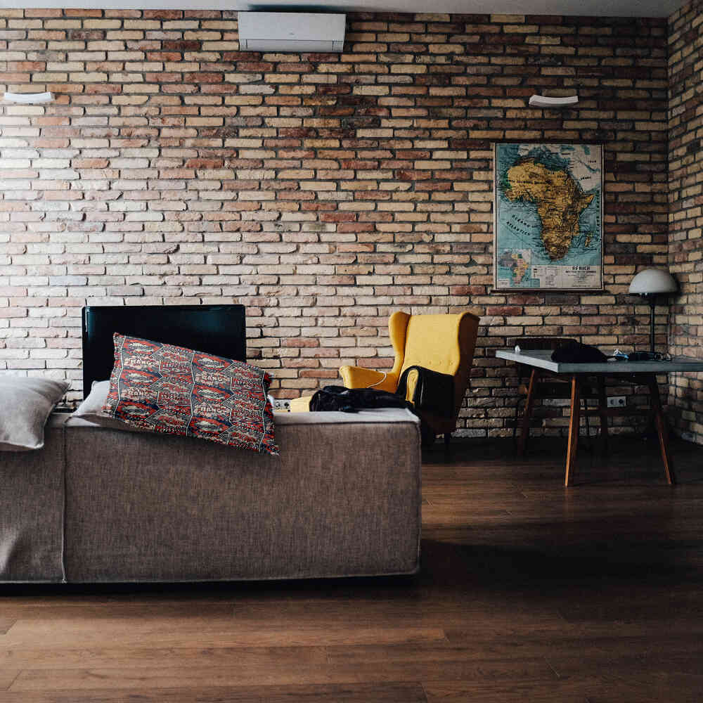 Health Pillow Red with Comic