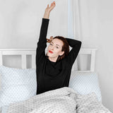 Original therapy blanket - cotton cover white with gray triangles