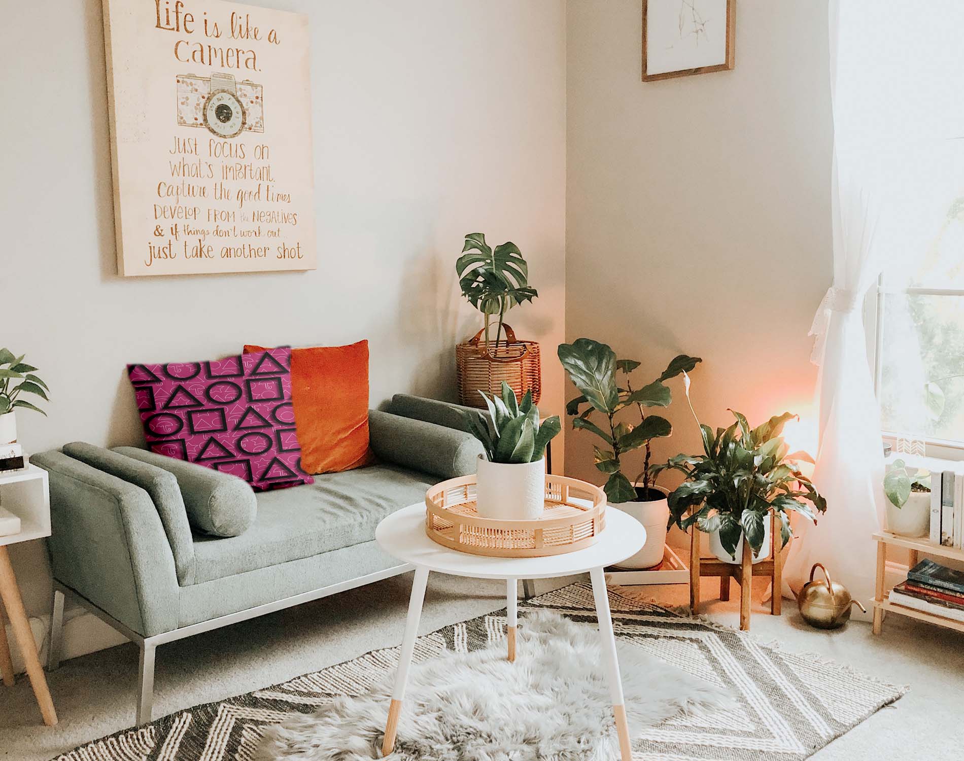 Gezondheidskussen Pink Squid