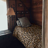 Original therapy blanket - cotton cover leopard print