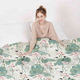 Original therapy blanket - cotton cover water lily