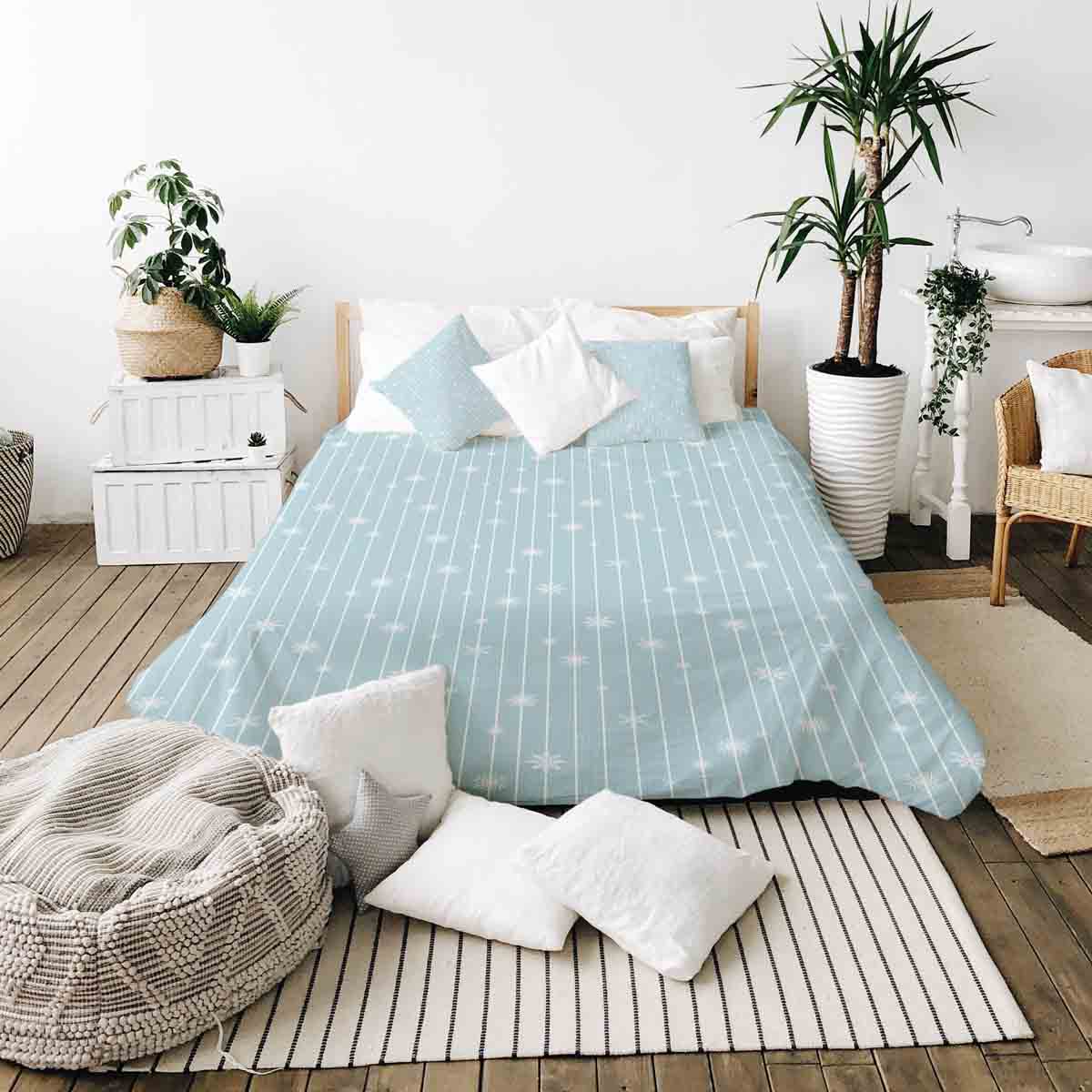 Therapy blankets bedding set Elsa stars