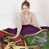 Coperta terapeutica originale - Rivestimento in cotone Case di Hogwarts
