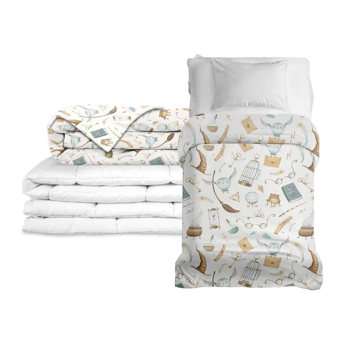 Original therapy blanket - magical things weighted blanket with cotton cover for children & adults