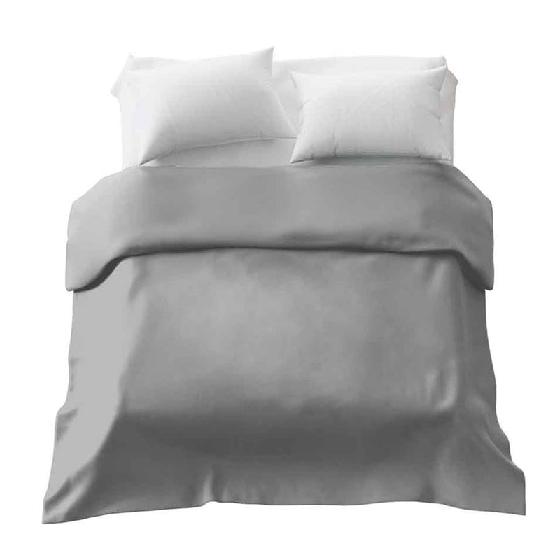Original therapy blanket - cotton cover in light gray