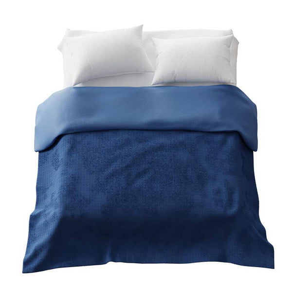 Therapy blankets 4-seasons cover in blue