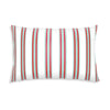 Red Green Striped Health Pillow for Adults