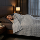 Originele therapiedeken - Gewichtsdeken met 4-seizoenen hoes in dennegroen voor volwassenen