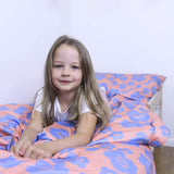 Cuscino sanitario con motivo floreale per bambini