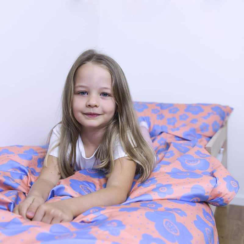 Cuscino sanitario con motivo floreale per bambini