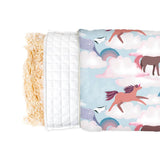 Cuscino sanitario con motivo cavalli per bambini