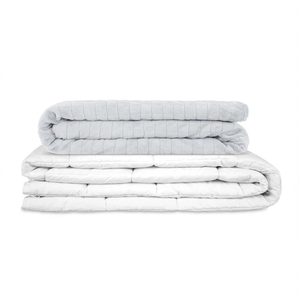 Manta terapéutica original - Manta con peso con funda para las 4 estaciones en verde abeto para adultos