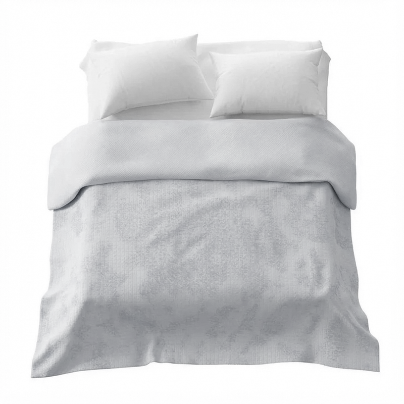 Original therapy blanket - 4-season cover in ice gray