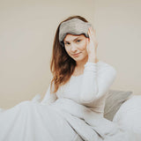 Weighted sleep mask