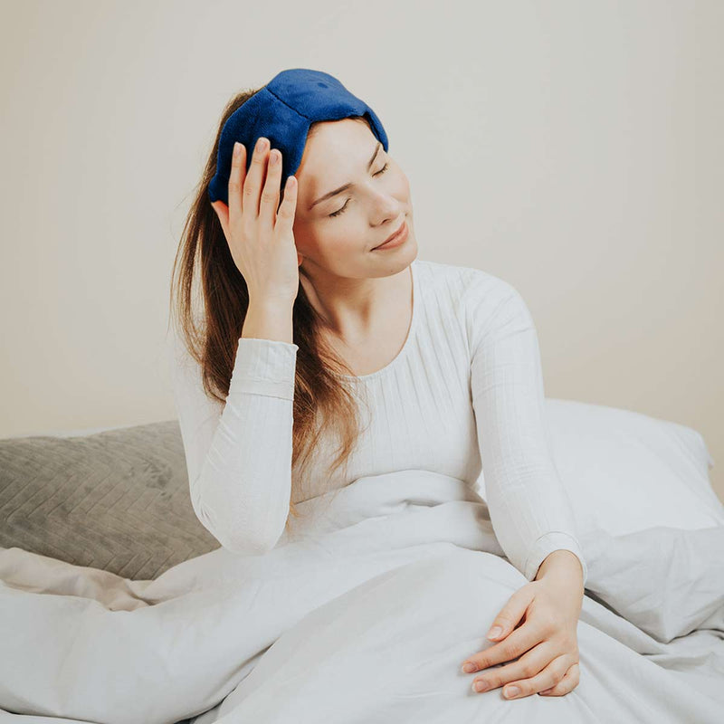 Weighted sleep mask