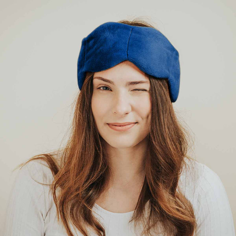 Weighted sleep mask