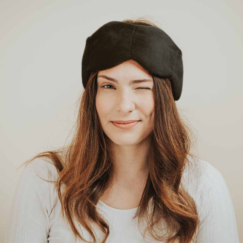 Weighted sleep mask