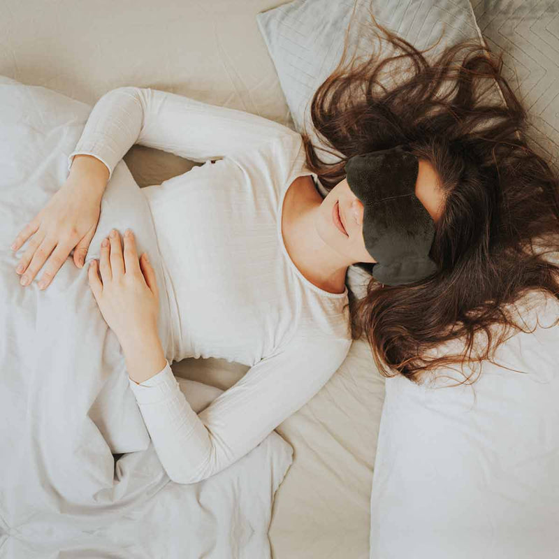 Weighted sleep mask