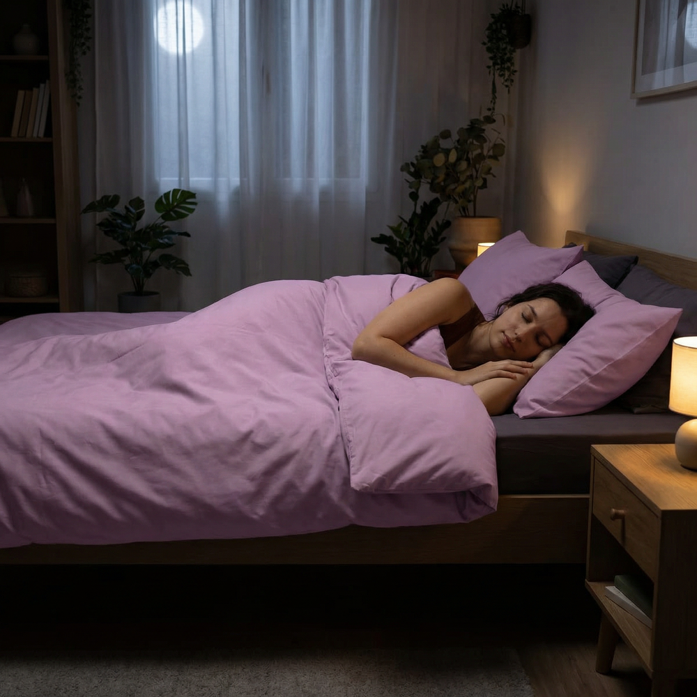 Coperta terapeutica originale - coperta ponderata con rivestimento in cotone alla lavanda per adulti