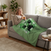 Manta terapéutica original - Manta con peso Minecraft Creeper con funda de algodón para niños y adultos