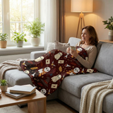 Coperta terapeutica originale - Magia Hedwig Coperta ponderata con rivestimento in cotone per bambini e adulti