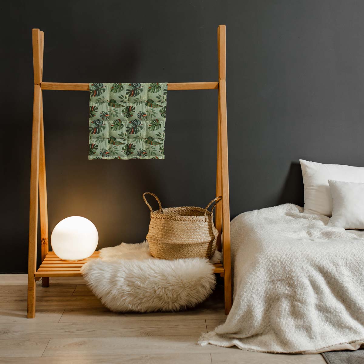 Cuscino ponderato per bambini - motivi naturali